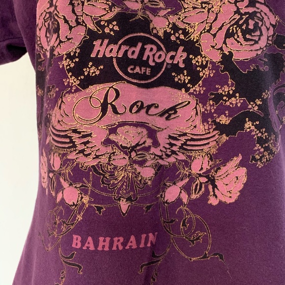 Hard Rock Cafe Short Revolution Rock Bahrain Sz L - Picture 6 of 10